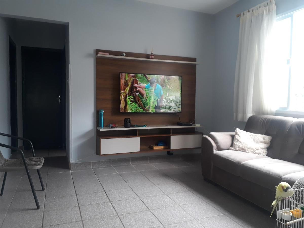 Apartamento Com Estacionamento, Wi-Fi, Ar Condicionado A 300 Metros Da Praia Da Enseada No Guaruja. Zewnętrze zdjęcie